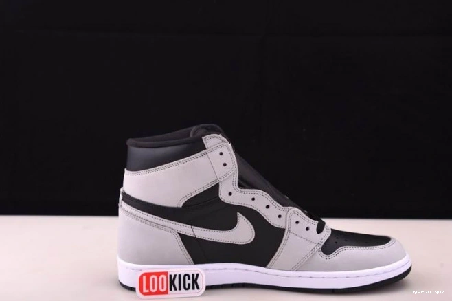 HYPE Air 1 Smoke White Black Light Grey Jordan Retro High 555088-035 0716